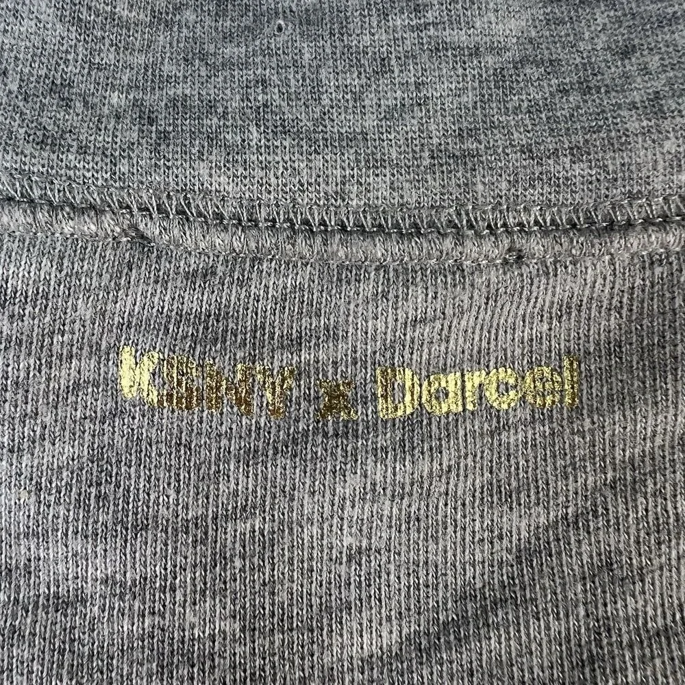 Kate‎ Spade x Darcel Size XS Women's Pink Donut Graphic Sweatshirt Boatneck Grey